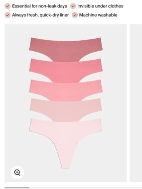 Knix Essential Thong Pack